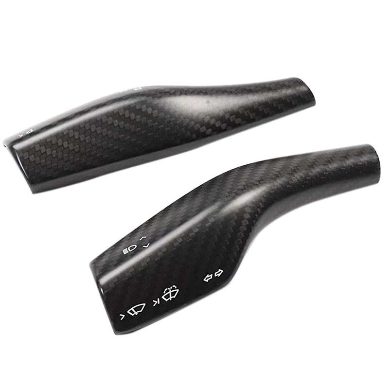 Wiper Shift Cover for Model 3 Interior Column Shift Modeification Cover Accessories Carbon Fiber (Ma