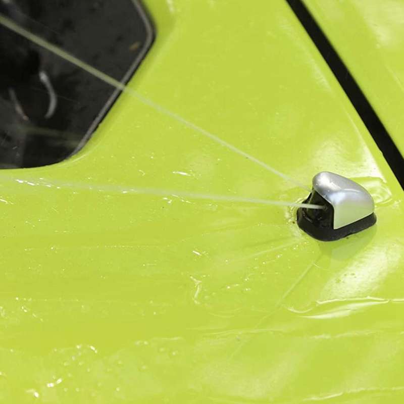 Wiper Water Spray Nozzle Decoration Cover Trim for 2010-2019 Exterior Accessories