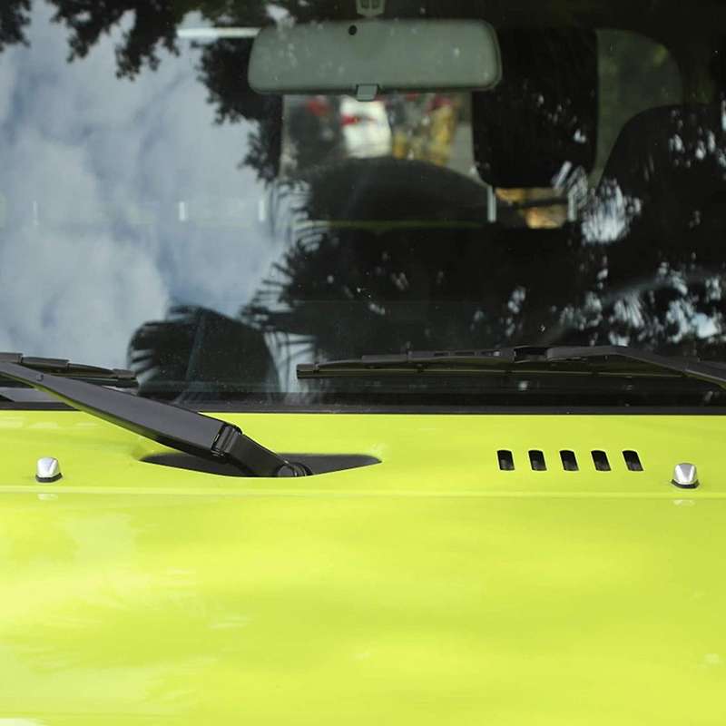 Wiper Water Spray Nozzle Decoration Cover Trim for 2010-2019 Exterior Accessories