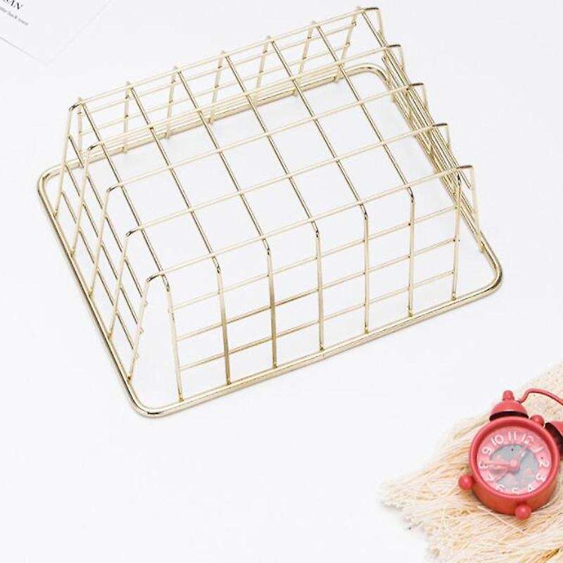 Wire Baskets, Gold Wire Basket, Organizing Storage Crafts Decor Kitchen (gold )