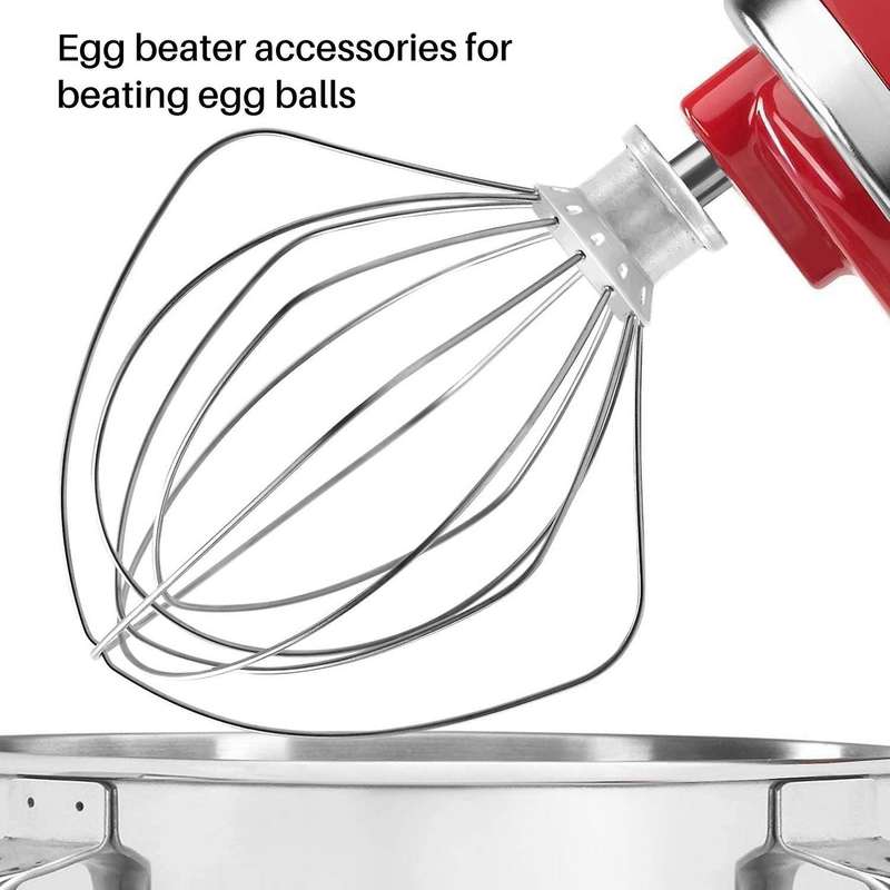 Wire Whip Attachment Compatible Tilt-Head Stand Mixer Compatible KitchenAid K5AWW