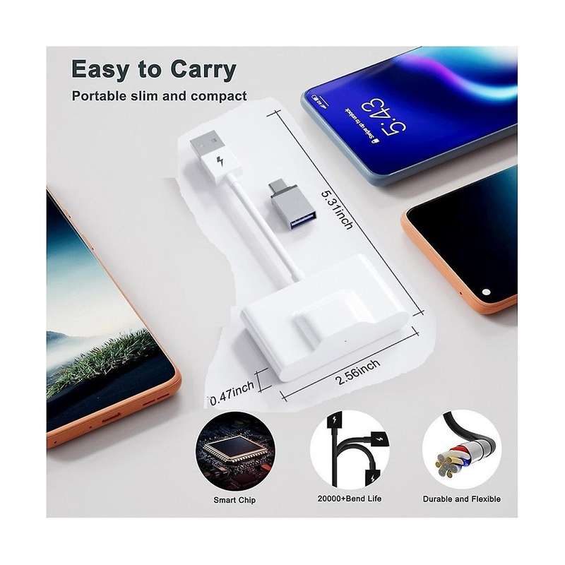 Wireless Car CarPlay Adapter Car Wired to Wireless AI BOX for Android Auto CarPlay Dongle Connect P
