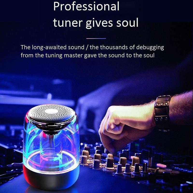 Wireless Bluetooth Speakers Colorful Light Bass Portable Support MP3 FM TF Card Car Bluetooth Speake