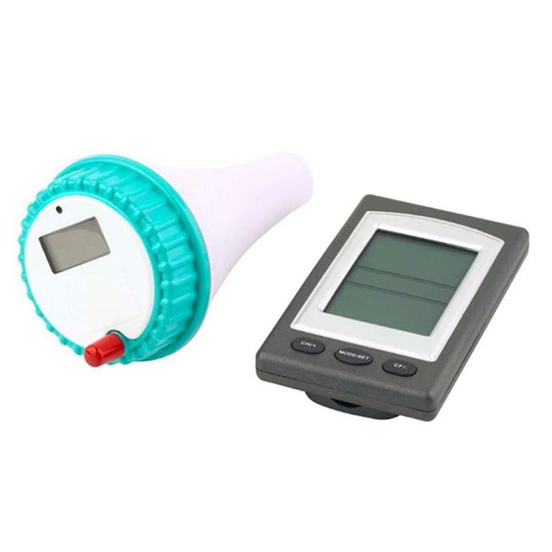 Wireless Buoy Swimming Pool Spa Thermometer Long Range Waterproof Bathtub Floating Thermometer