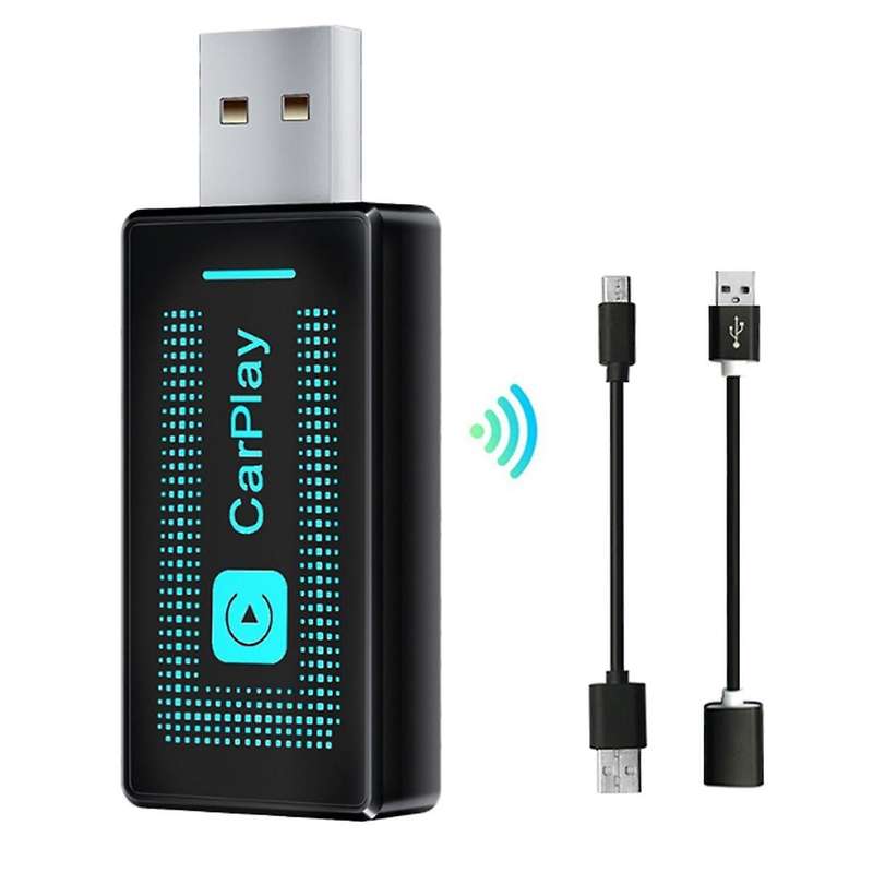Wireless CarPlay Adapter 2024 Slimmest, Newest Fastest and Smallest Wireless CarPlay Adapter,Factory