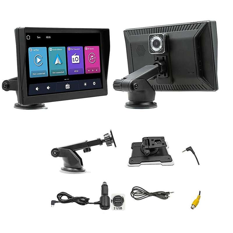 Wireless Carplay 9 Inch Portable Car Bluetooth Mp5 Player Android Auto Central Control Hd Driving Re