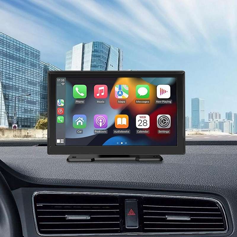 Wireless Carplay 9 Inch Portable Car Bluetooth Mp5 Player Android Auto Central Control Hd Driving Re