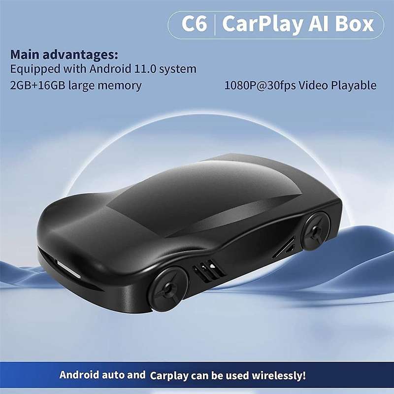 Wireless Carplay Adapter Android 11 Auto Adapter 5ghz Wifi Carplay Wireless Adapter for Car Multime