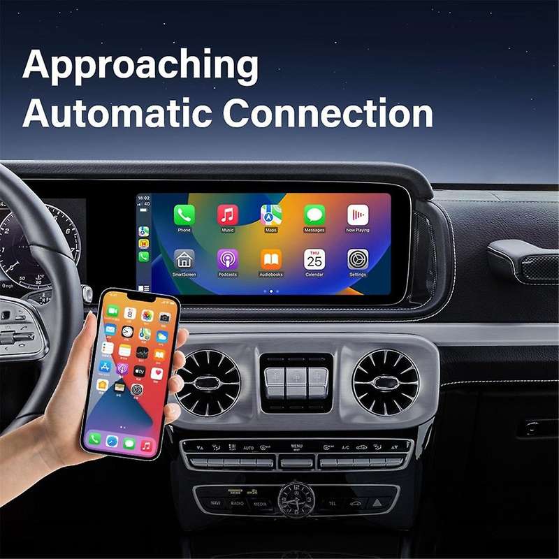 Wireless Carplay Adapter Convert Wired CarPlay to Wireless Carplay Adapter for IOS 10+ and for Andro