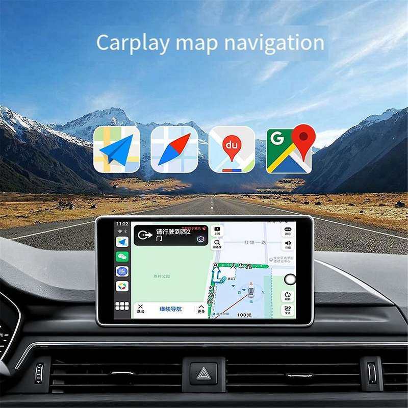 Wireless Carplay Adapter Android Auto 2-In-1 Smart Dongle 5G WIFI for Android Phone System Multimedi