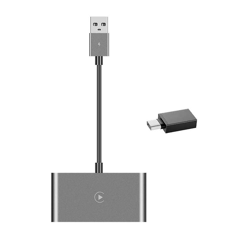 Wireless Carplay Adapter for All Factory, Converts Wired to Wireless CarPlay, Plug & Play, Easy Ins