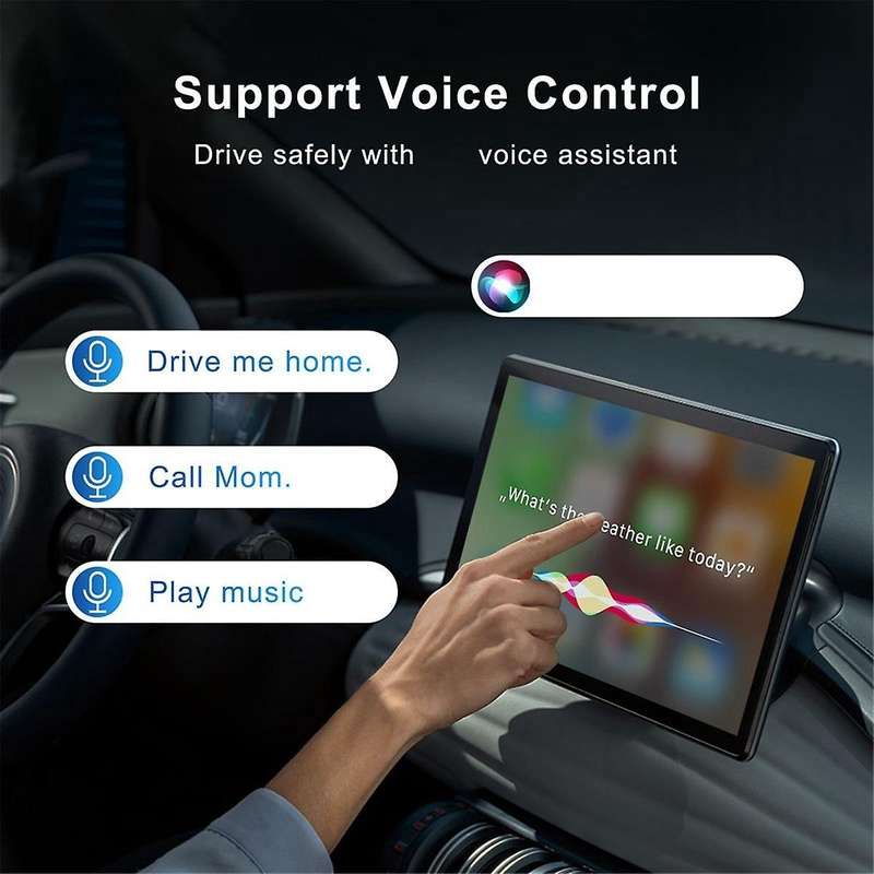 Wireless CarPlay Adapter for Car Adapter USB Plug & Play 5GHz Convert Wired to Carplay Wireless Box