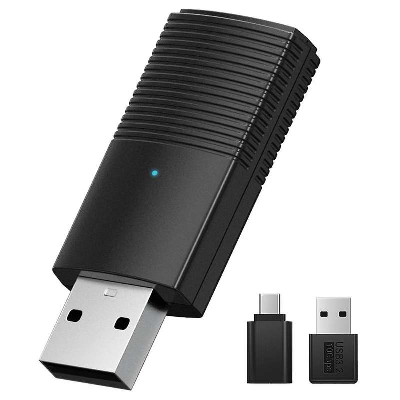 Wireless CarPlay Adapter Convert Wired to Wireless Carplay USB Bluetooth WiFi Fast Connect Plug and