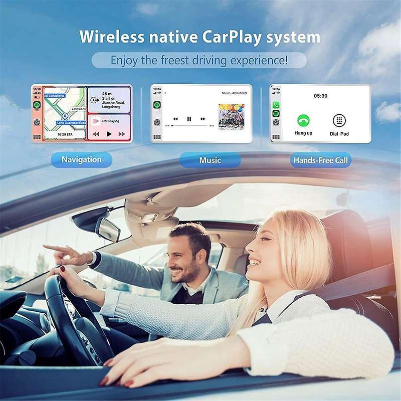 Wireless CarPlay Adapter for Smart Link USB Adapter for Navigation Media Player Mirrorlink Car Adapt