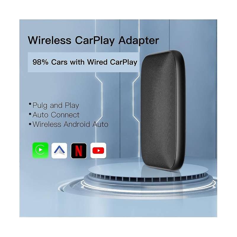 Wireless Carplay Adapter Wired to Wireless Carplay Adapter for Android Ai Box Multimedia Video Play