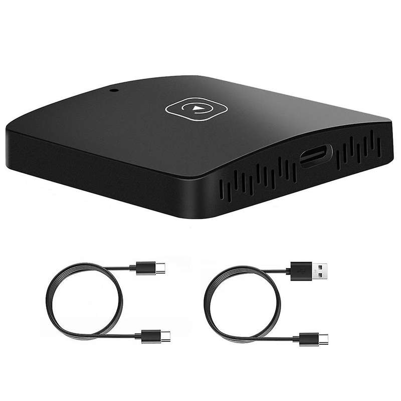 Wireless CarPlay Adapter, Plug & Play Dongle for IOS, Easy Installation, Compatible with Factory Wi