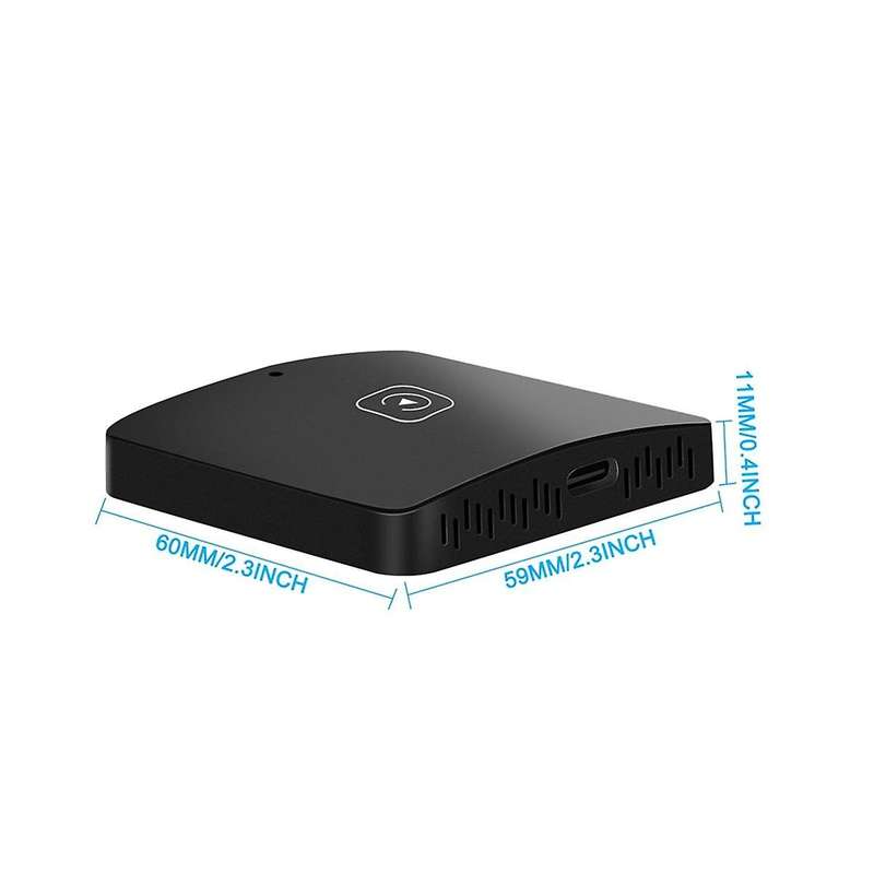 Wireless CarPlay Adapter, Plug & Play Dongle for IOS, Easy Installation, Compatible with Factory Wi