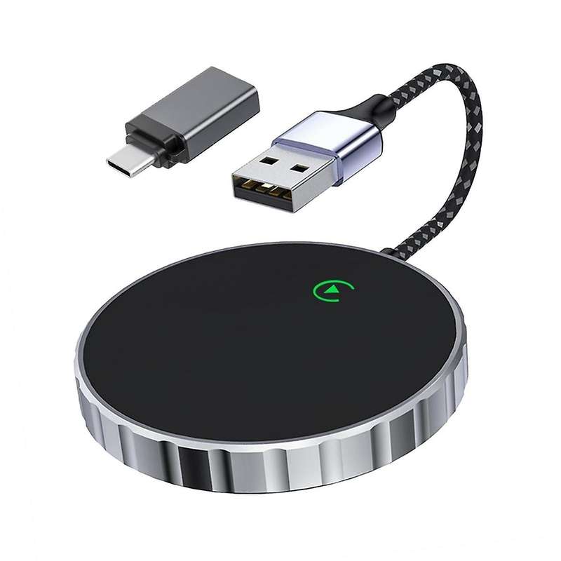 Wireless Carplay Adapter, Carplay Wireless Adapter Upgrade Plug & Play Converts Wired to Wireless C