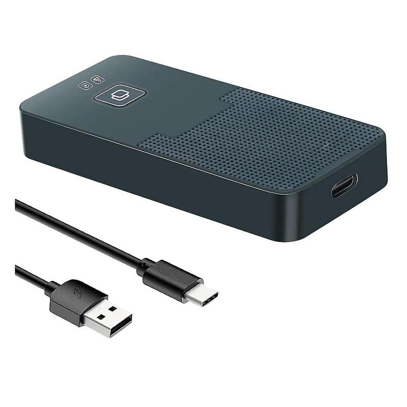 Wireless CarPlay Adapter, Wireless CarPlay Dongle Convert Wired to Wireless CarPlay/Android Auto fo