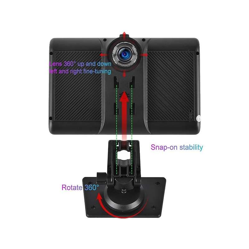 Wireless Carplay Android Auto 7 Inch Screen Radio Front Backup Cameras Bluetooth Wifi Fm Bluetooth