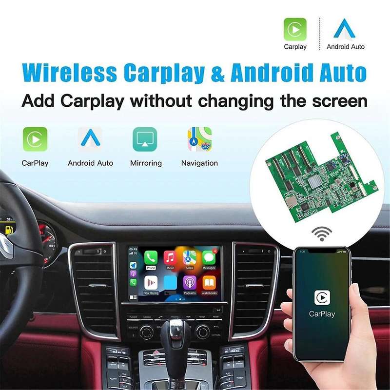Wireless CarPlay Kits Android Auto Fit for W/PCM3.1