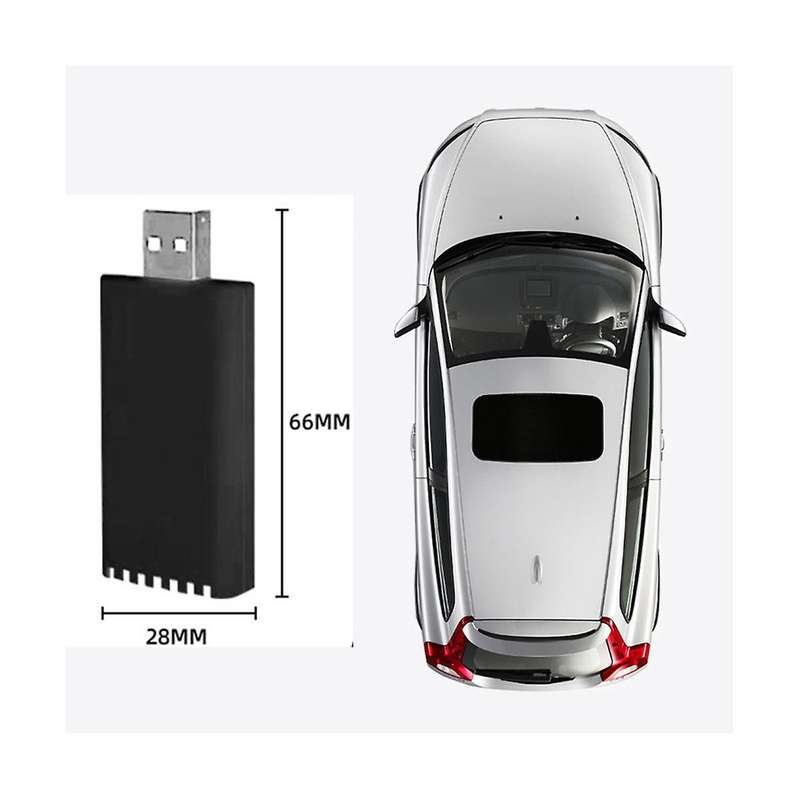 Wireless Carplay Dongle Mini USB AI Box Bluetooth Adapter Plug and Play WIFI AI Voice Wireless CarPl