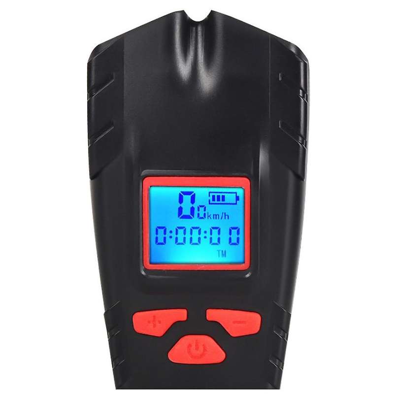 Wireless Code Meter Bicycle Light, Rechargeable Headlight with Horn, Speedometer Odometer, for All M