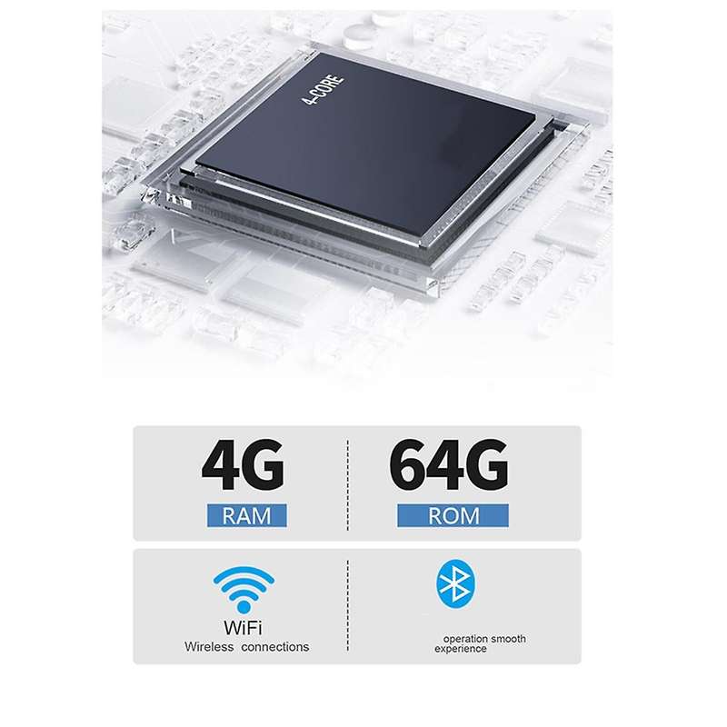 Wireless Carplay Mini Box A5 Wi Adapter 4+64g with Android System for Car with Wired Carplay