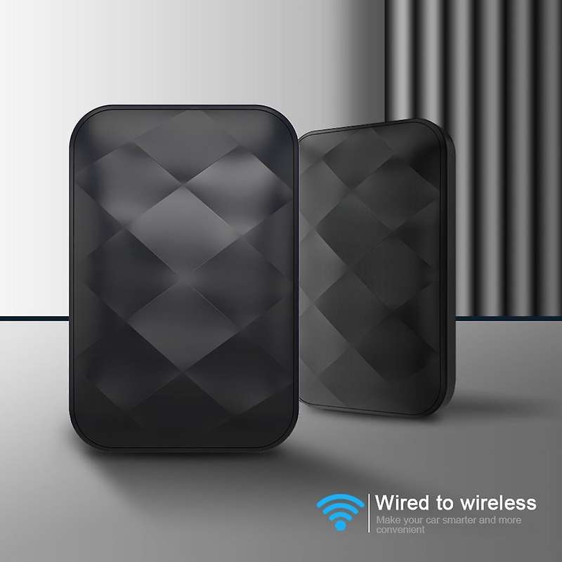 Wireless Carplay Mini Box A5 Wi Adapter 4+64g with Android System for Car with Wired Carplay