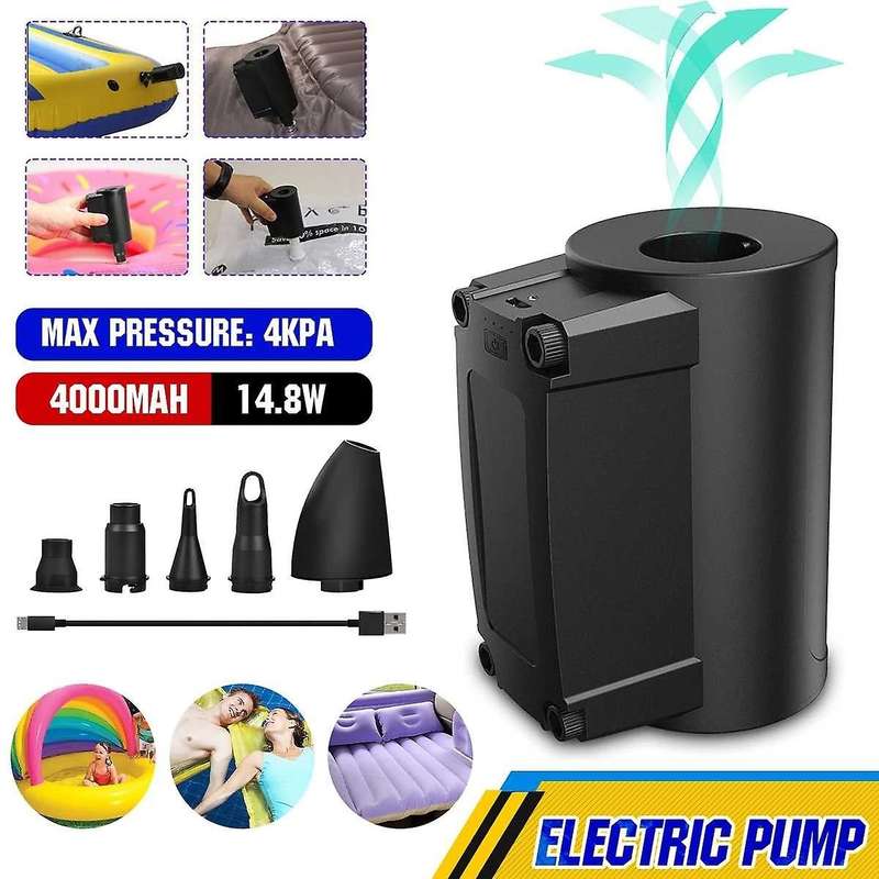Wireless Electric Air Pump Portable Inflatable Compressor for Mattress Swimming Pool Fast Air Fillin