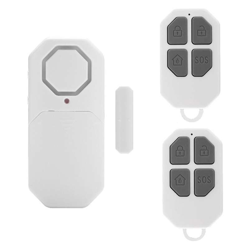 Wireless Door and Window Alarm140dB Sound and Light Alarm Multi-Function Alarm for Home Security Ant