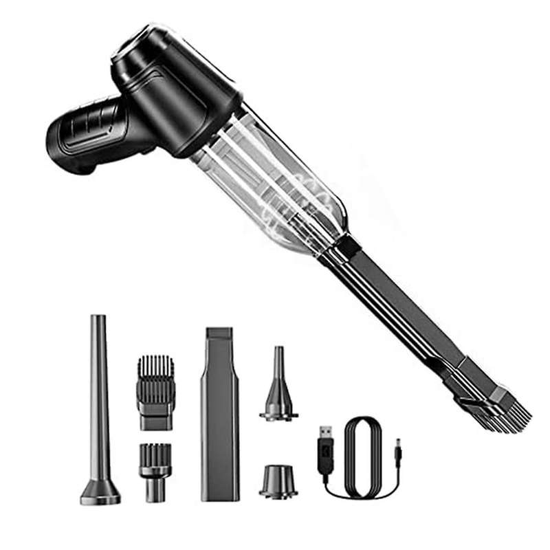 Wireless Handheld Car Vacuum Cleaner, 12000pa High Power Mini Portable Vacuum Cleaner,handheld Vacuu