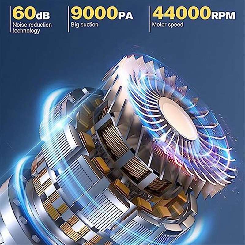 Wireless Handheld Car Vacuum Cleaner, 12000pa High Power Mini Portable Vacuum Cleaner,handheld Vacuu