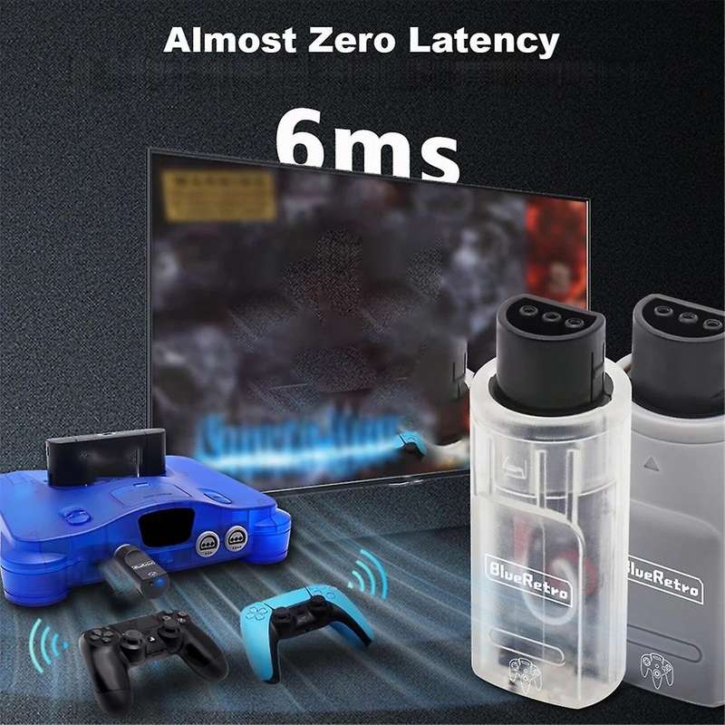 Wireless Game Controllers Adapter for Console for // Controllers Transparent