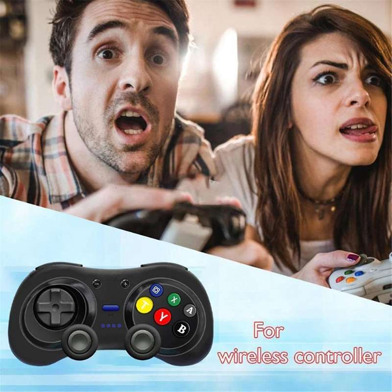 Wireless Game Controller Support Turbo Gaming Controller Motion Sensor Dual Vibration for Switch Con