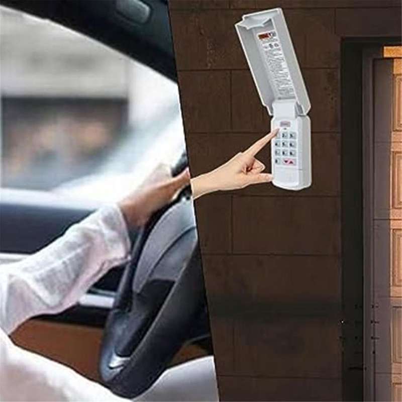 Wireless Garage Door Remote Opener Keyless Keypad Fits for Genie Intellicode Older Models GWKP, GWK-