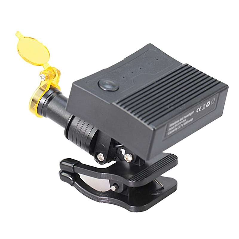 Wireless Portable 5W LED Headlight Head Light Lamp Clip Type Dental Oral Cavity Lamp for Dental Magn