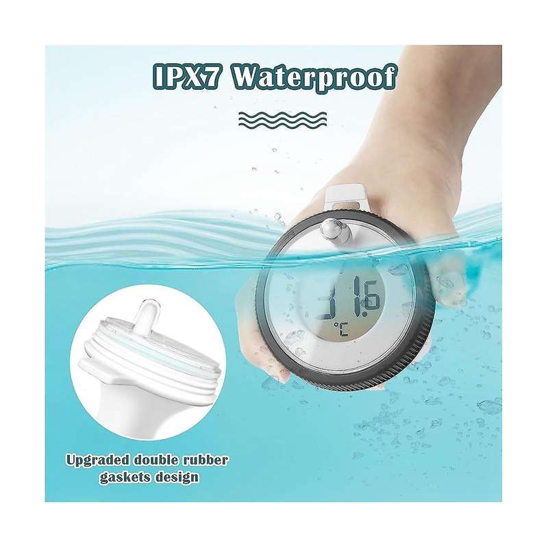 Wireless Pool Thermometer Floating Easy Read,digital Pool Thermometer Waterproof, for Swimming Pools