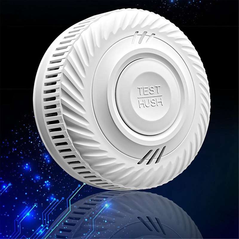 Wireless Smoke Alarm Detector Tuya Wifi Home Smoke Alarm Fire Sound Alarm Sensor Suitable for Home S