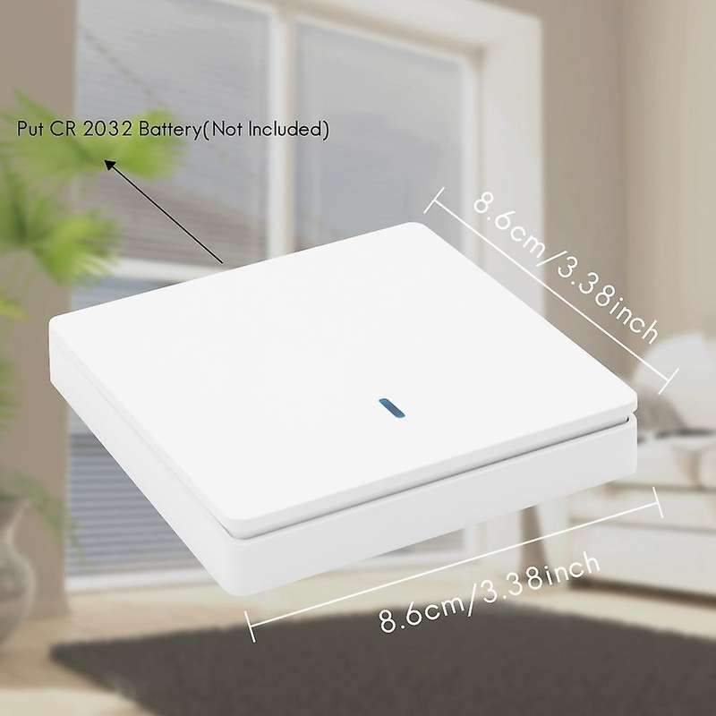 Wireless Smart Light Switch RF 433MHz Lighting Control Intelligent Switch AC 90-250V 10A Module( 1