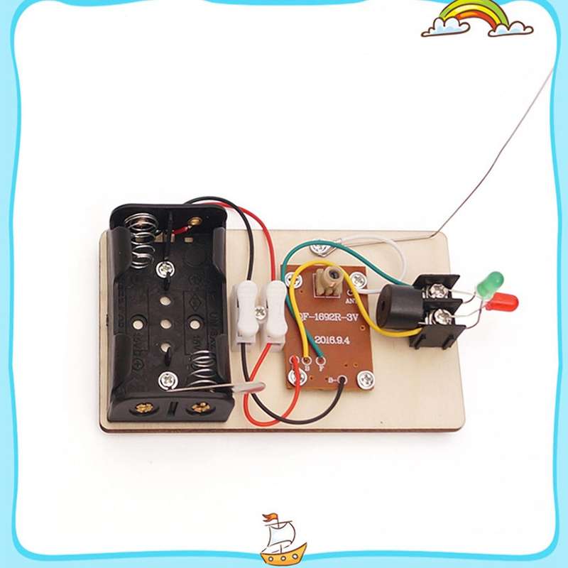 Wireless Telegraph Receiver Transmitter Module DIY Electrical Circuit Scientific Experiment Material