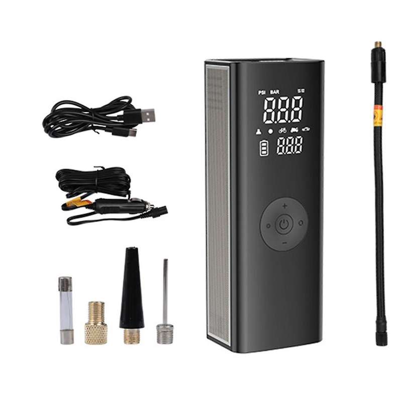Wireless Tyre Air Pump Portable Car Air Compressor for Motorcycles Pickup Truck Digital Super Powe