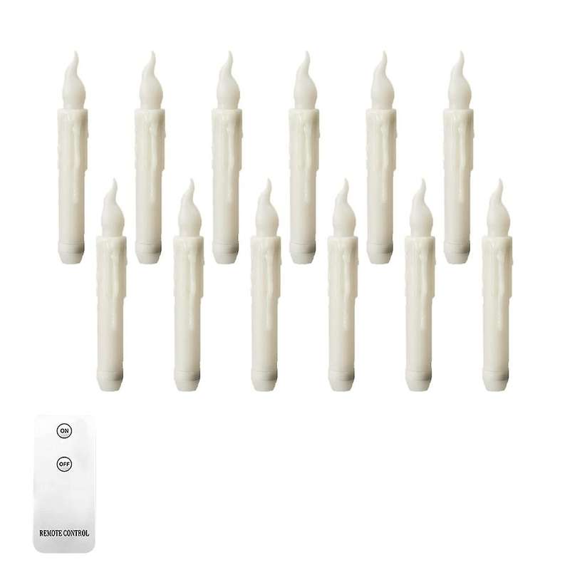 With Remote Control Led Flameless Candles Hanging Flameless Candlesticks Led Taper Candles