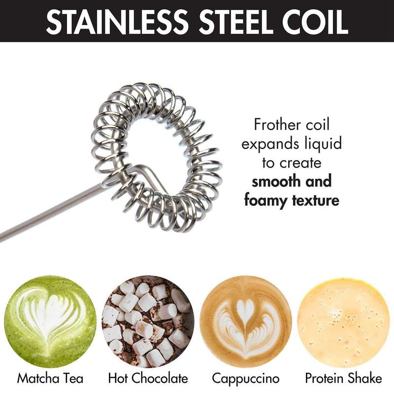 With Stand Handheld Whisk Drink Foamer Mini Blender Mixer for Coffee Frappe Matcha Espresso