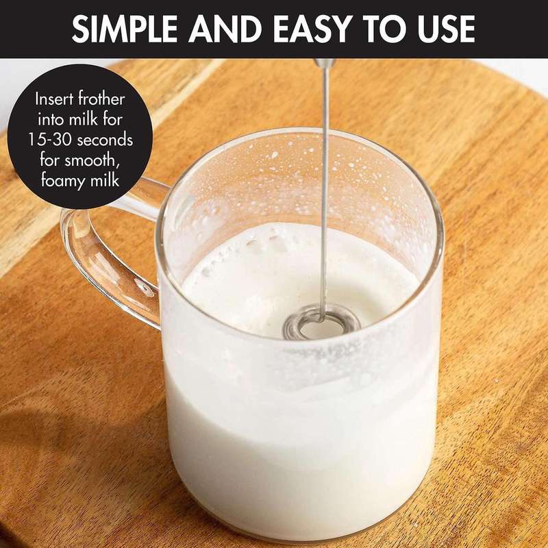 With Stand Handheld Whisk Drink Foamer Mini Blender Mixer for Coffee Frappe Matcha Espresso