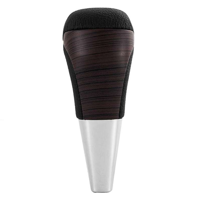 Without Holes Car Wood Grain Shift Head Gearbox Shift Lever Head for Domineering Prado