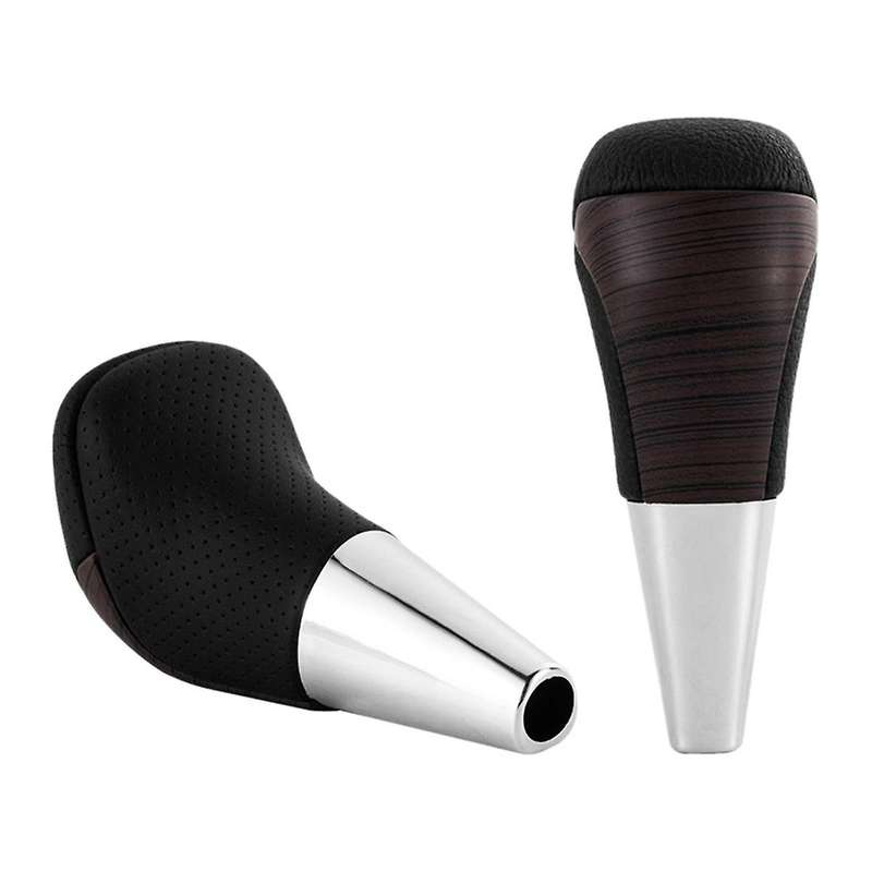 Without Holes Car Wood Grain Shift Head Gearbox Shift Lever Head for Domineering Prado