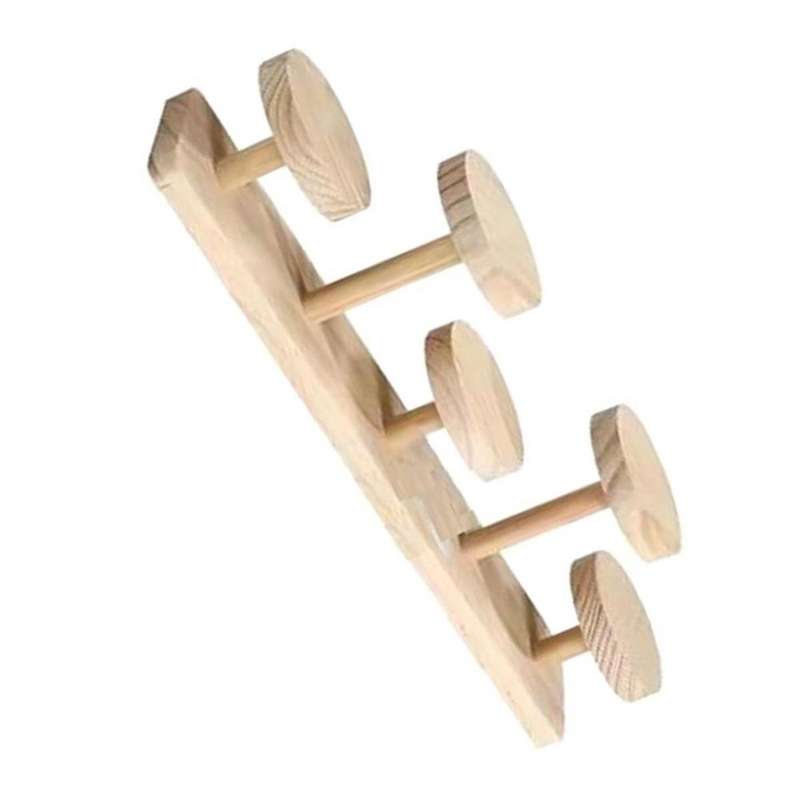 Wood Display Risers Stand 5tier Wooden Display Riser Shelf Perfume Organizer Shelf Figures Cupcake D