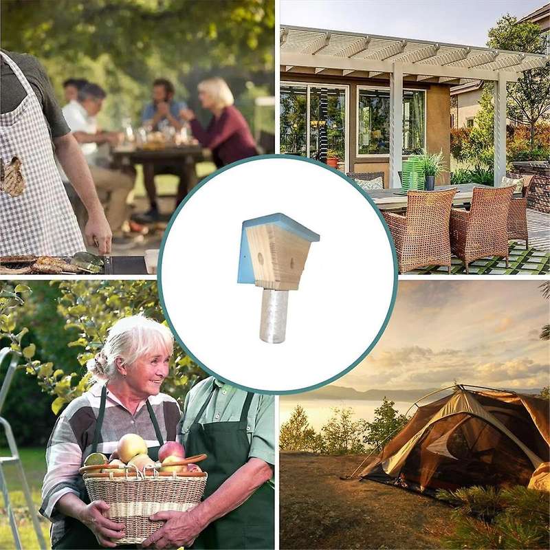 Wood Carpenter Bee Trap for Outside - Wood Boring Bee Trap - Best Bee Trap - Nature Shed Style Carpe