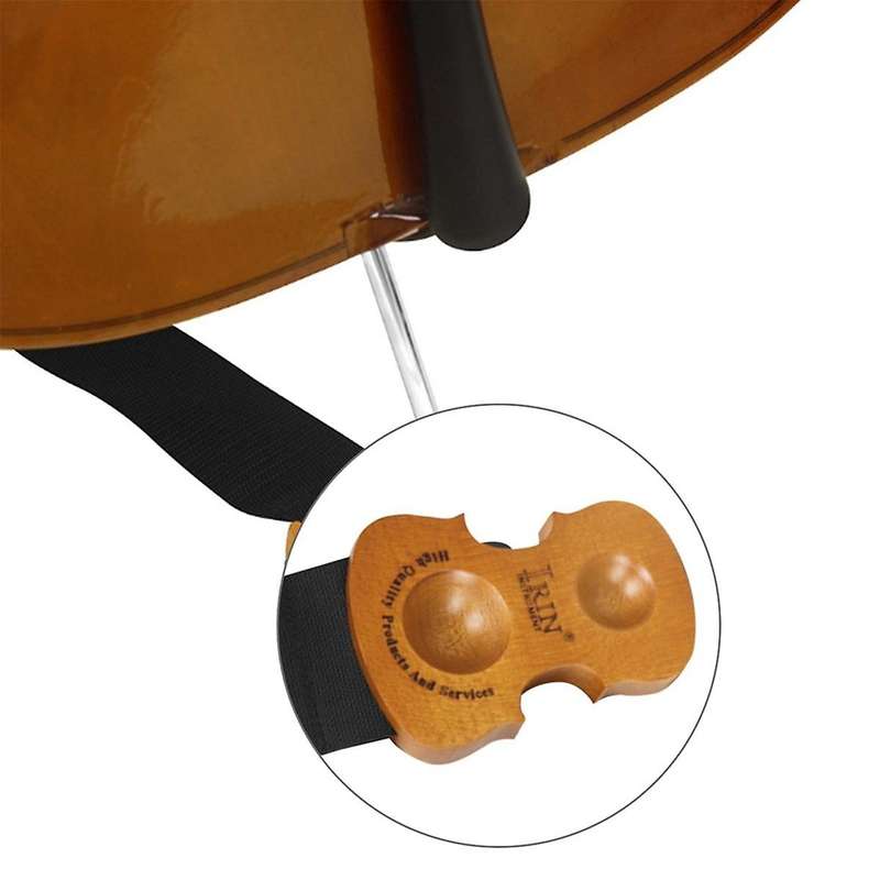 Wood Anti-Slip Pad for Wooden Stand Non-Slip Mat Adjustable Instrument Wood Non-Slip Endpin Stopper